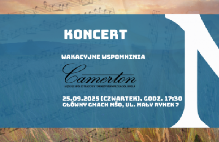 baner wydarzenia, informacje w tekście