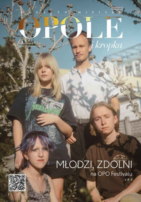 Okładka Opole i kropka wydanie  sierpniowe