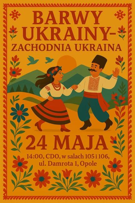 plakat wydarzenia, informacje zawarte w tekście