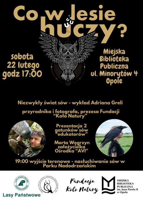 plakat wydarzenia, informacje zawarte w tekście