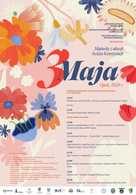 plakat wydarzenia, informacje zawarte w tekście