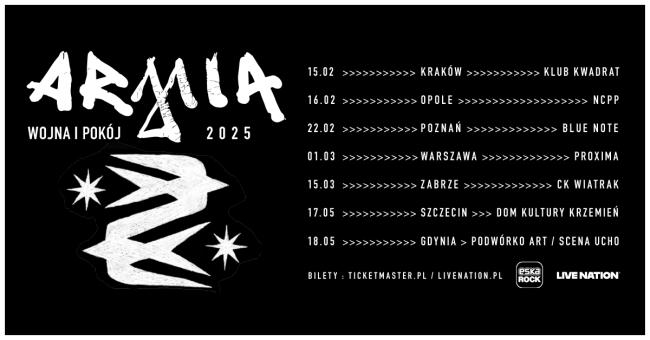 baner wydarzenia, informacje w tekście