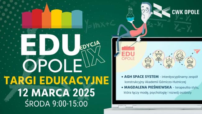 baner wydarzenia, informacje w tekście