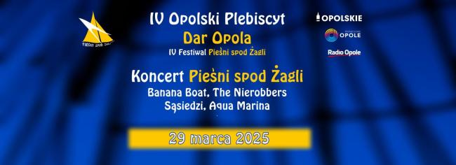 baner wydarzenia, informacje w tekście