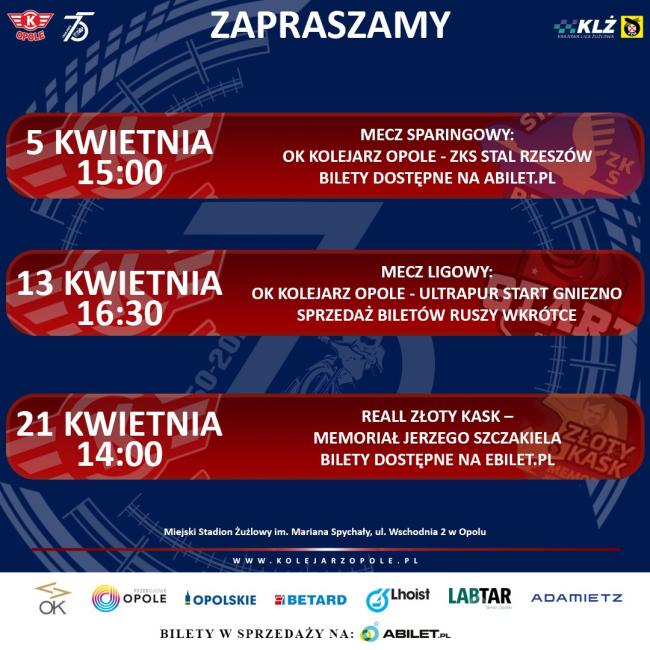 baner wydarzenia, informacje w trekście