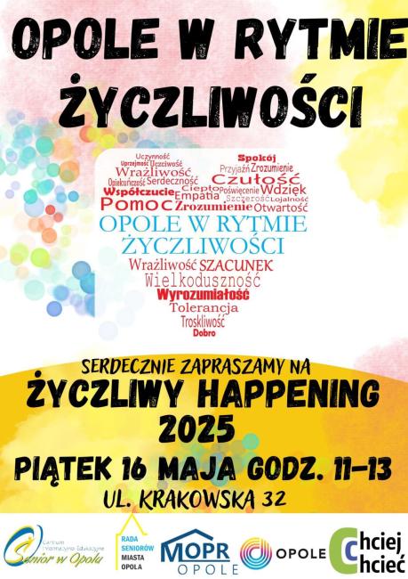 baner wydarzenia, informacje w tekście