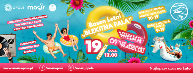 baner wydarzenia, informacje w tekście