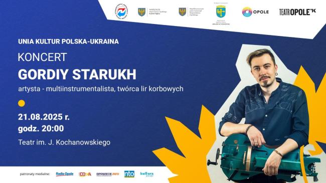 baner wydarzenia, informacje w tekście