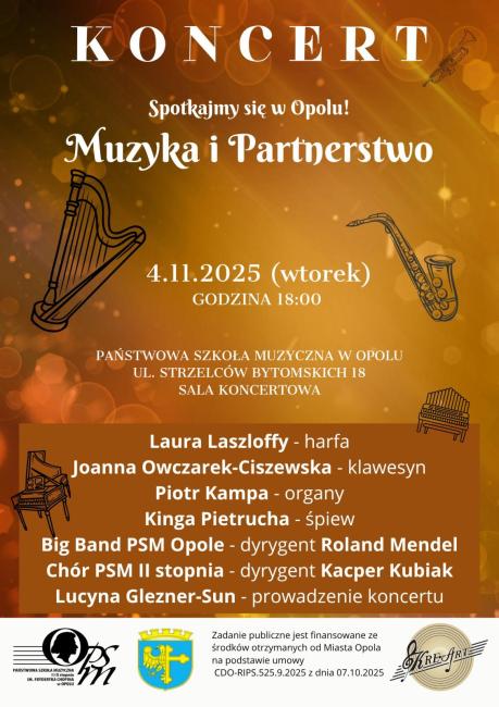 plakat wydarzenia, informacje zawarte w tekście