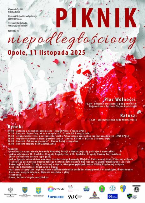 plakat wydarzenia, informacje zawarte w tekście