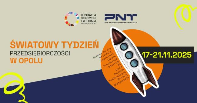 baner wydarzenia, informacje w tekście