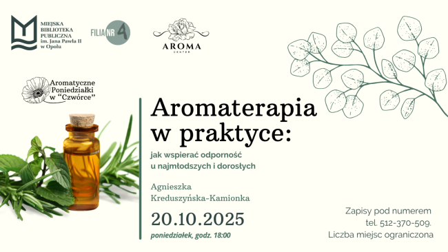 baner wydarzenia, informacje w tekście
