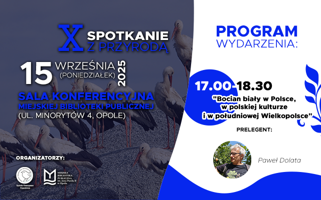 baner wydarzenia, informacje w tekście