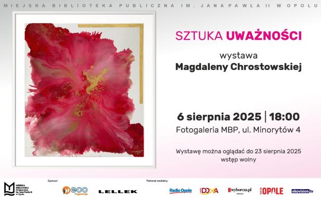 baner wydarzenia, informacje w tekście
