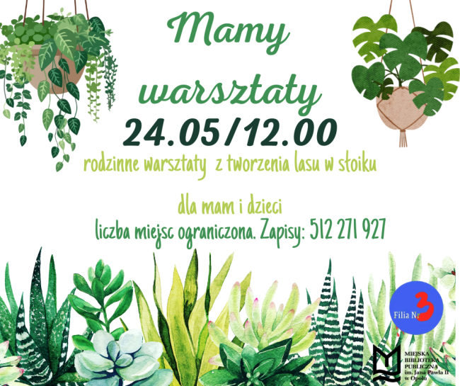baner wydarzenia, informacje w tekście