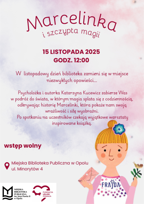 plakat wydarzenia, informacje zawarte w tekście