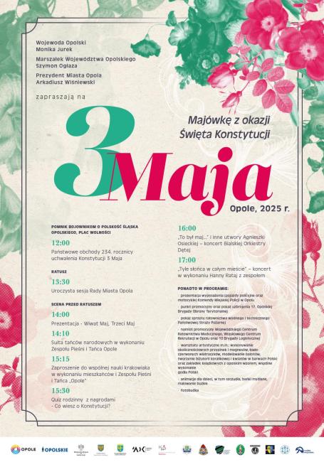 plakat wydarzenia, informacje zawarte w tekście