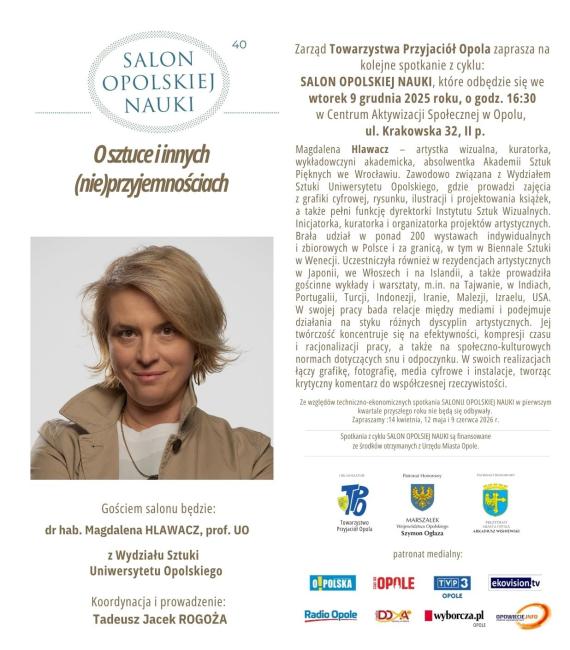 baner wydarzenia, informacje w tekście