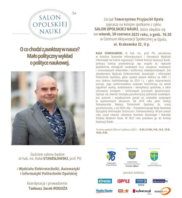 plakat wydarzenia, informacje zawarte w tekście