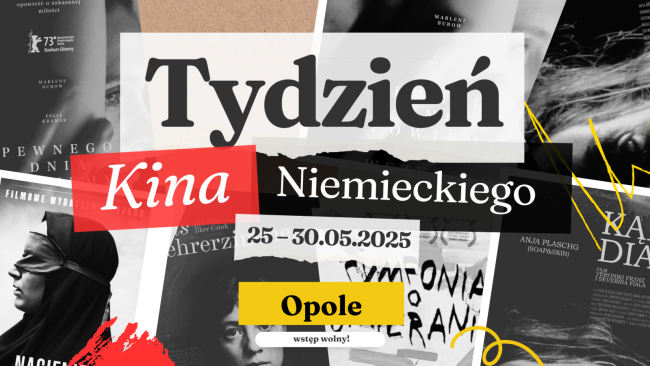 baner wydarzenia, informacje w tekście