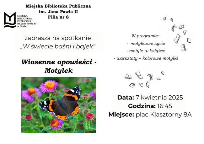 baner wydarzenia, informacje w tekście