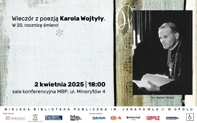 baner wydarzenia, informacje w tekście