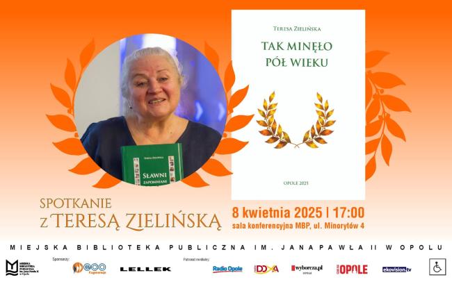baner wydarzenia, informacje w tekście