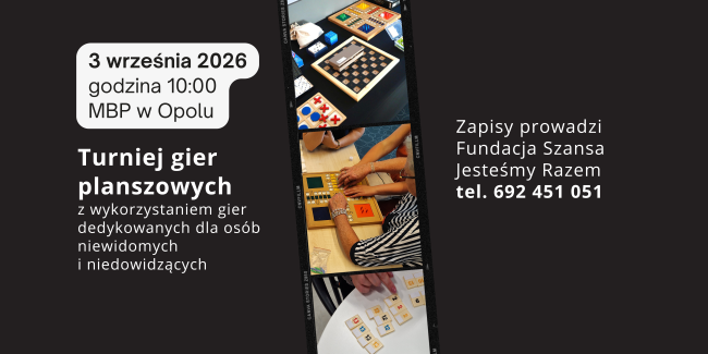 baner wydarzenia, informacje i szczegóły spotkania zostały zawarte w tekście