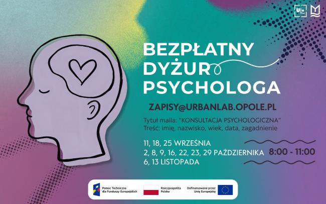 baner wydarzenia, informacje w tekście