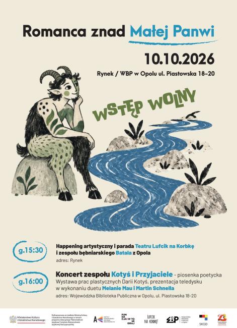 Plakat wydarzenia, informacje zostały zawarte w komunikacie