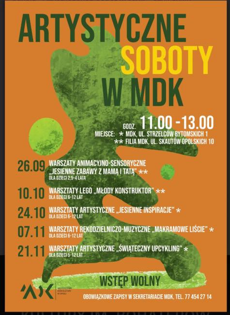 Plakat wydarzenia, informacje zostały zawarte w komunikacie
