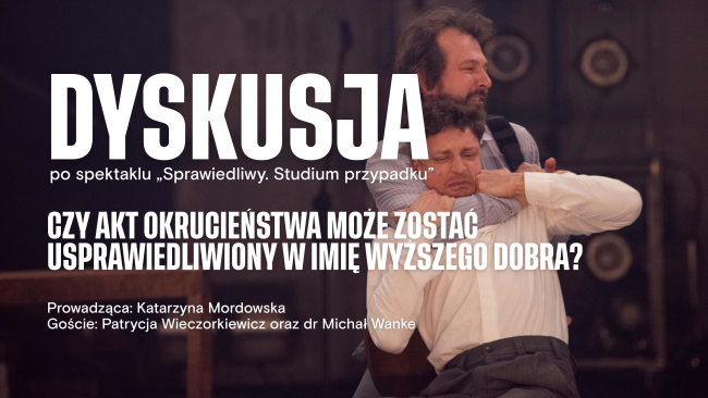 baner wydarzenia, informacje i szczegóły spotkania zostały zawarte w tekście