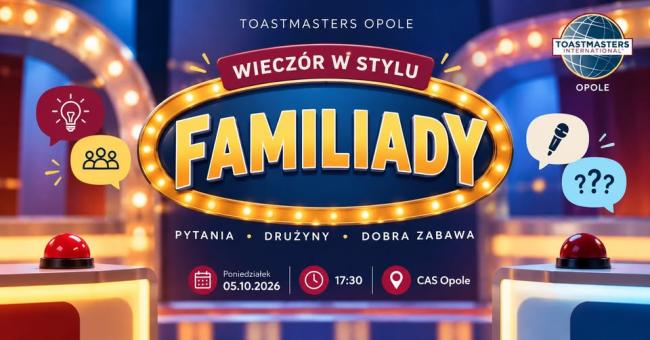 baner wydarzenia, informacje i szczegóły spotkania zostały zawarte w tekście