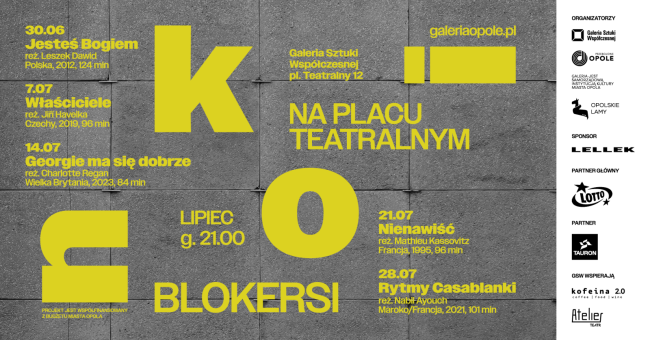 baner wydarzenia, informacje w tekście