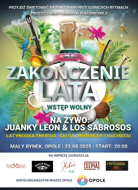 plakat wydarzenia, informacje zawarte w tekście