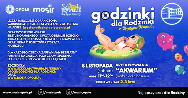 baner wydarzenia, informacje w tekście