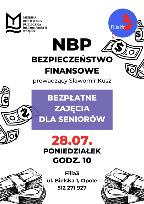 plakat wydarzenia, informacje zawarte w tekście