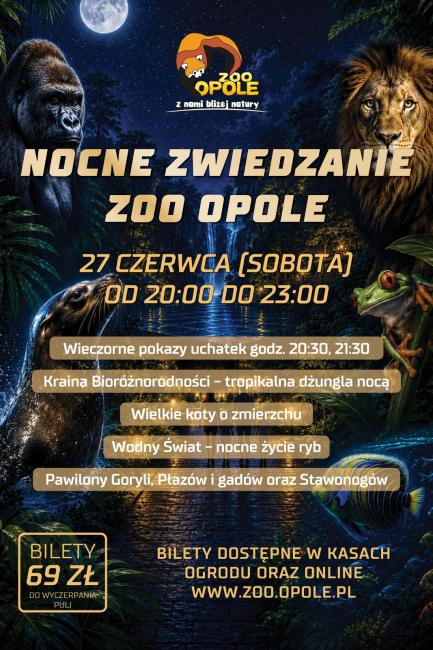 Plakat wydarzenia, informacje zostały zawarte w komunikacie