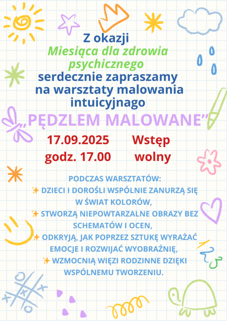 plakat wydarzenia, informacje zawarte w tekście