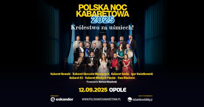 baner wydarzenia, informacje w tekście