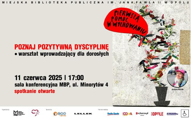 baner wydarzenia, informacje w tekście