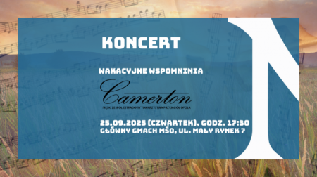 baner wydarzenia, informacje w tekście