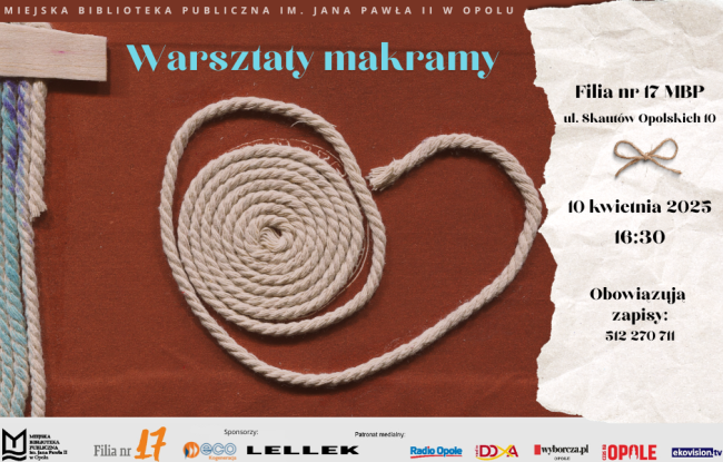 baner wydarzenia, informacje w trekście