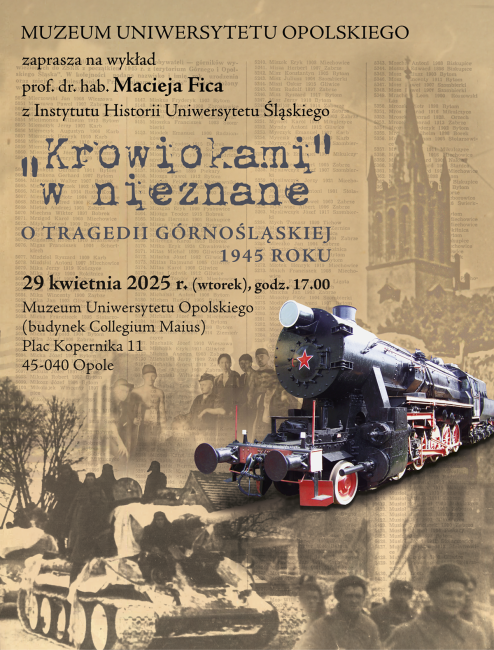 plakat wydarzenia, informacje zawarte w tekście