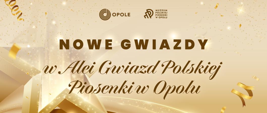 baner informujący o nowych gwiazdach w Alei Gwiazd