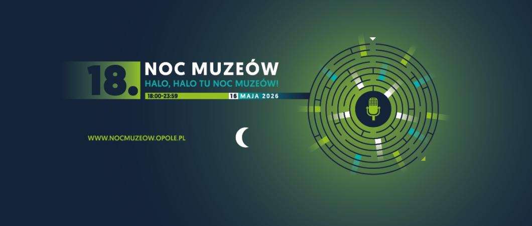 baner z informacją o nocy muzeów