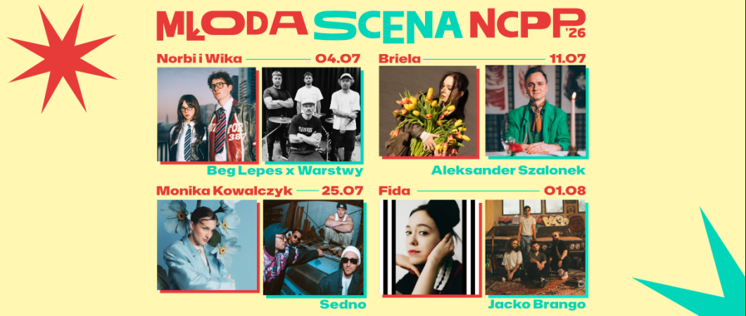 baner z informacjami o koncertach