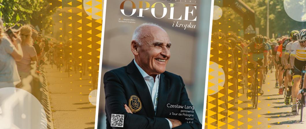 Baner Opole i kropka wydanie sierpniowe