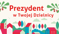 baner informujący o spotkaniach z Prezydentem Miasta