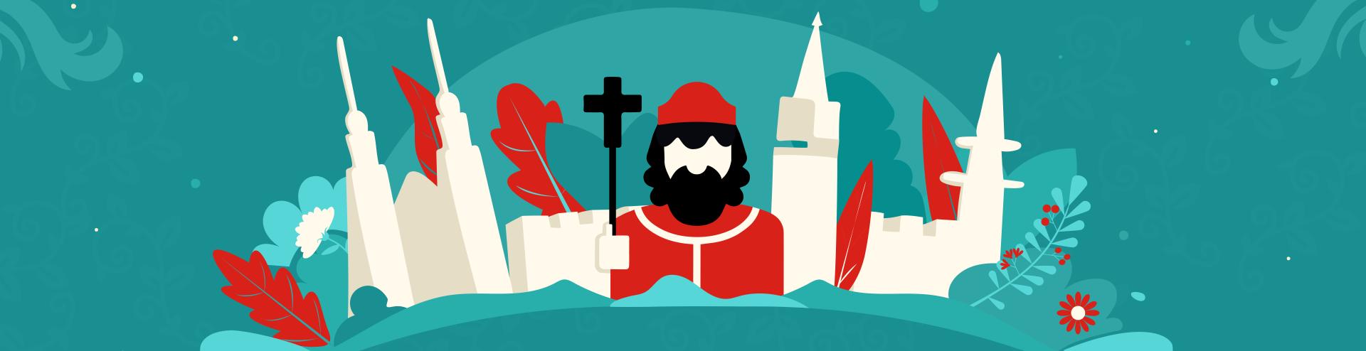 baner informujący o święcie wojciechowym